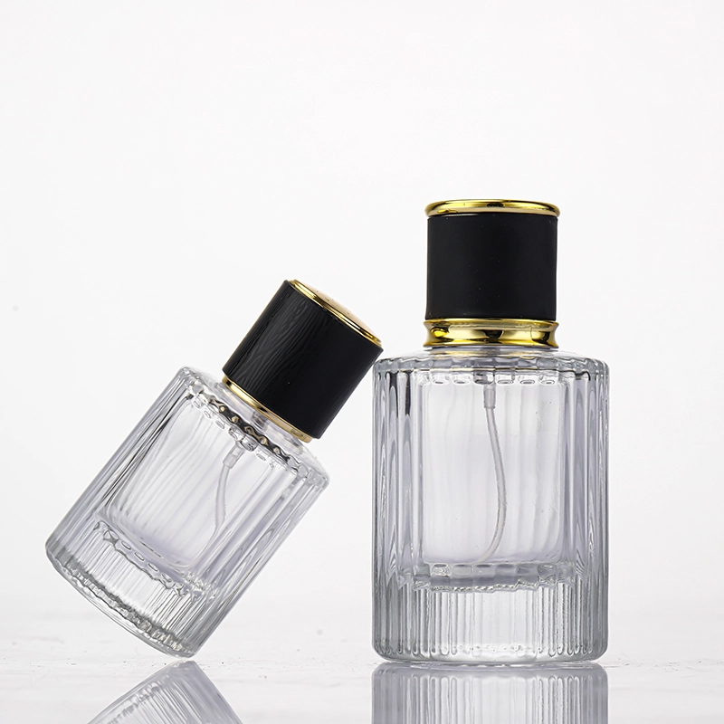 miniature glass perfume bottles