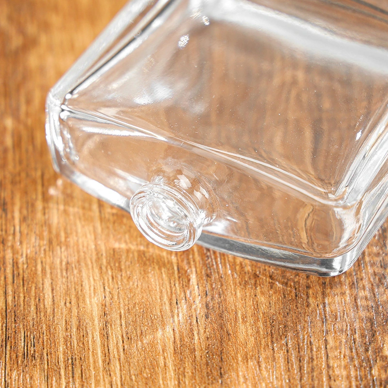 empty decorative glass bottles material