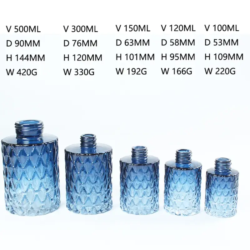 glass room spray bottles 100ml kinds